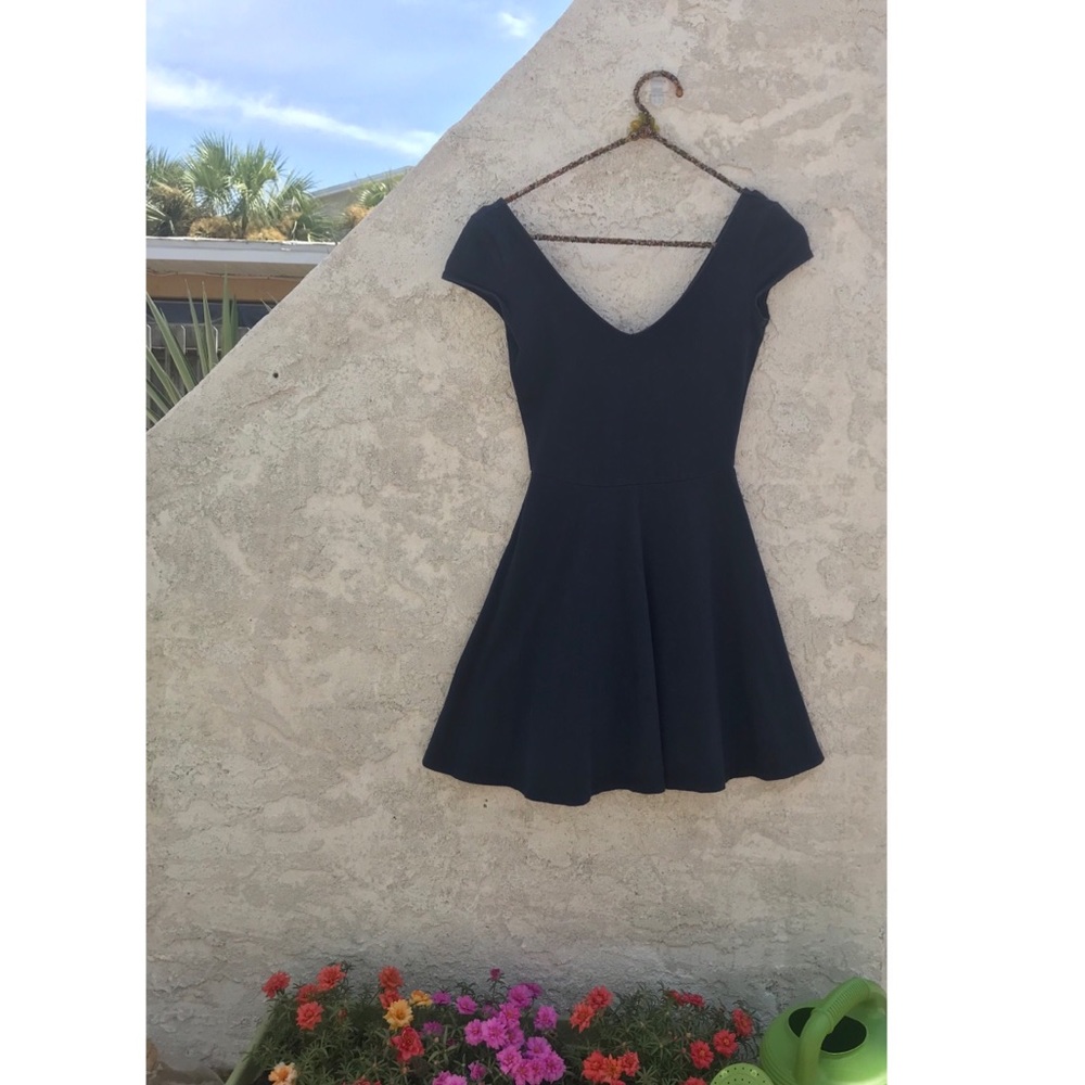 Hollister fit and flare dress